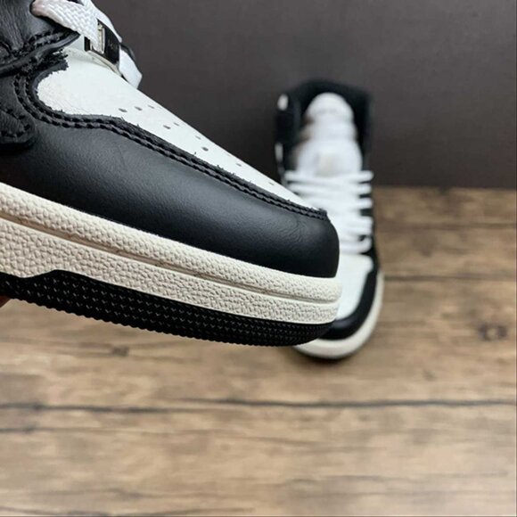 AMIRI Skeleton High Skel top Black And White Unisex Sneakers - Picture 9 of 14